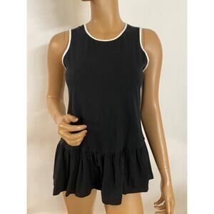 kate spade top small black sleeveless